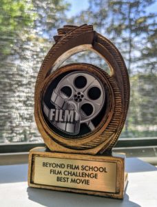 short film challenge trophy