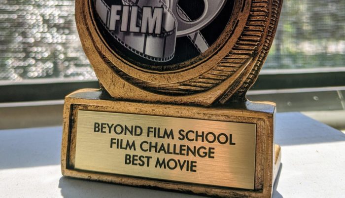 short film challenge trophy