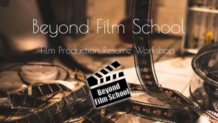 film resume workshop