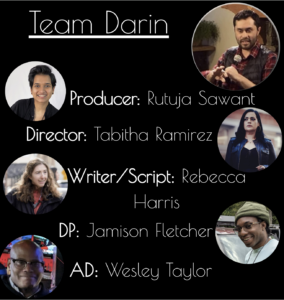 Beyond Film School Film Challenge team Darin